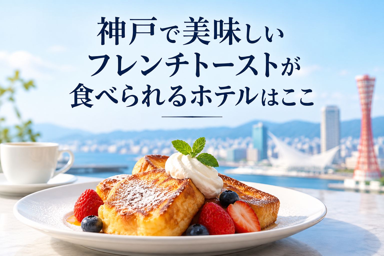 神戸で美味しいフレンチトーストが食べられるホテルはここ！